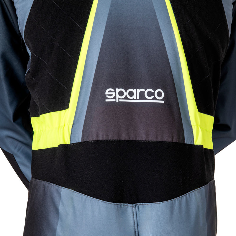 Carica immagine in Galleria Viewer, Tuta Kart Bambino Sparco Prime K Nero / Giallo (FIA 8877-2022)