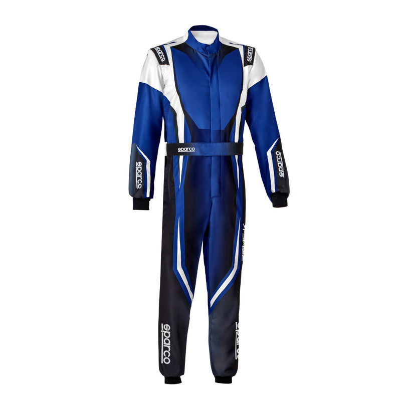 Carica immagine in Galleria Viewer, Tuta Kart Bambino Sparco Prime K Blu / Bianco (FIA 8877-2022)
