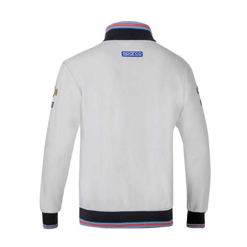 Carica immagine in Galleria Viewer, Felpa con Zip Sparco Martini Racing - Grigio