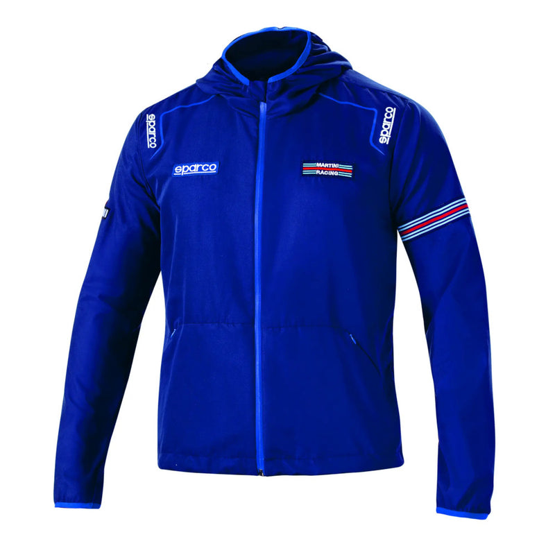Carica immagine in Galleria Viewer, Giacca Antivento Leggera Sparco Martini Racing - Blu Marine