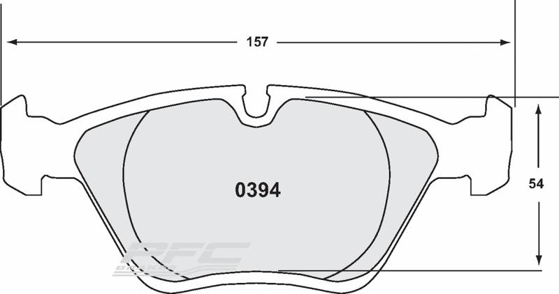 Carica immagine in Galleria Viewer, Pastiglie Freno Anteriori PFC 08 per BMW M3 E36