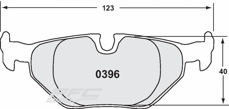 Carica immagine in Galleria Viewer, Pastiglie Freno Posteriori PFC 332 per BMW M3 E36