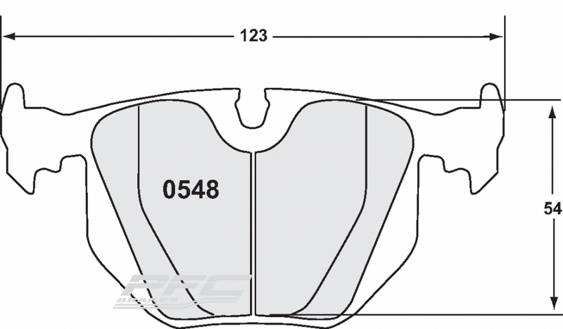 Carica immagine in Galleria Viewer, Pastiglie Freno Posteriori PFC 332 per BMW M3 E46