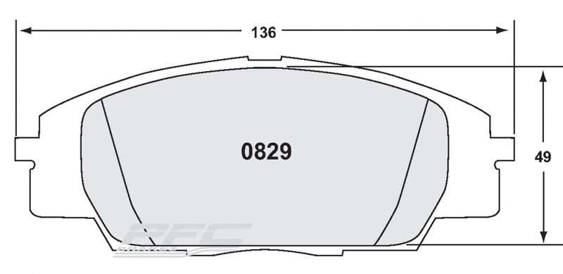 Carica immagine in Galleria Viewer, Pastiglie Freno Anteriori PFC 11 per Honda S2000