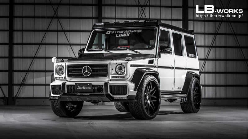 Carica immagine in Galleria Viewer, Kit Carrozzeria Liberty Walk LB Works Premium per Mercedes G63