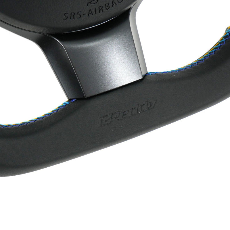 Carica immagine in Galleria Viewer, Volante GReddy in Carbonio Nero con Cuciture Tricolori per Toyota GT86 (17-21) & GR86