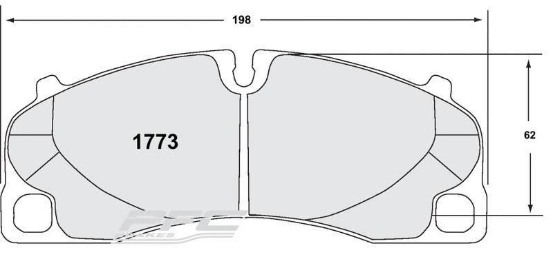 Carica immagine in Galleria Viewer, Pastiglie Freno Anteriori PFC 11 per Porsche 991 GT3
