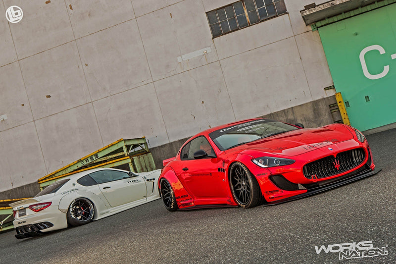 Carica immagine in Galleria Viewer, Kit Carrozzeria Liberty Walk LB Works per Maserati Gran Turismo MC Stradale