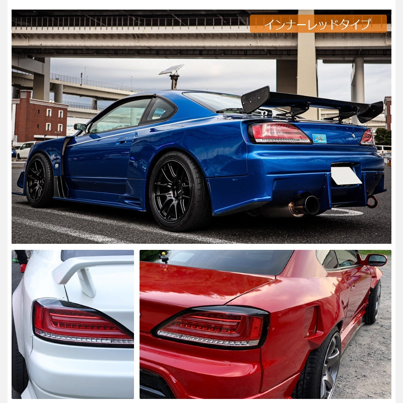 Carica immagine in Galleria Viewer, Fanali Posteriori 78Works a LED per Nissan Silvia S15, Frecce Sequenziali