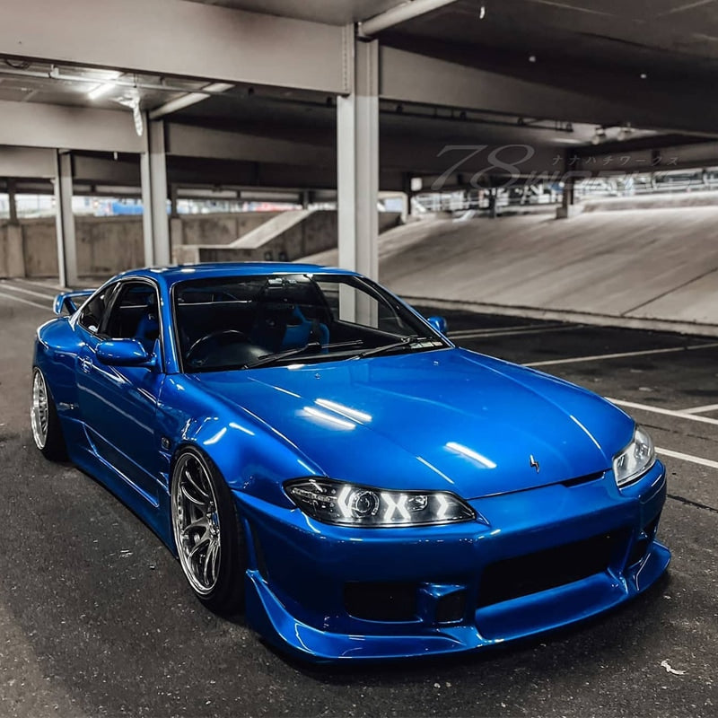 Carica immagine in Galleria Viewer, Fari Anteriori 78Works a LED per Nissan Silvia S15