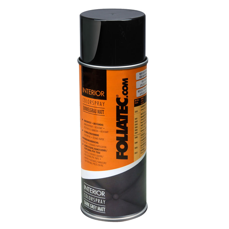 Carica immagine in Galleria Viewer, Vernice Abitacolo Foliatec ColorSpray Grigio Scuro Opaco (400 mL)