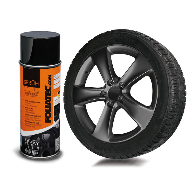 Carica immagine in Galleria Viewer, Film Spray Foliatec Antracite Metallizzato (400 mL)