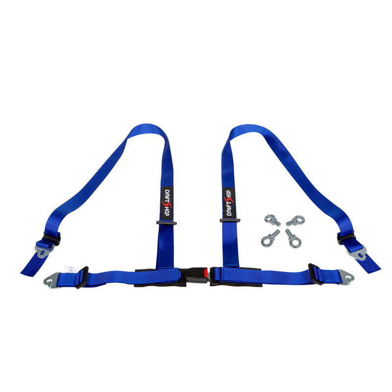 Carica immagine in Galleria Viewer, Cinture 4 Punti 2" DS - Blu - Omologate Stradali