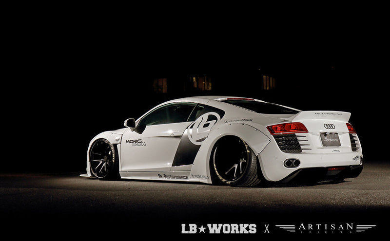 Carica immagine in Galleria Viewer, Kit Carrozzeria Liberty Walk LB Works per Audi R8 V8