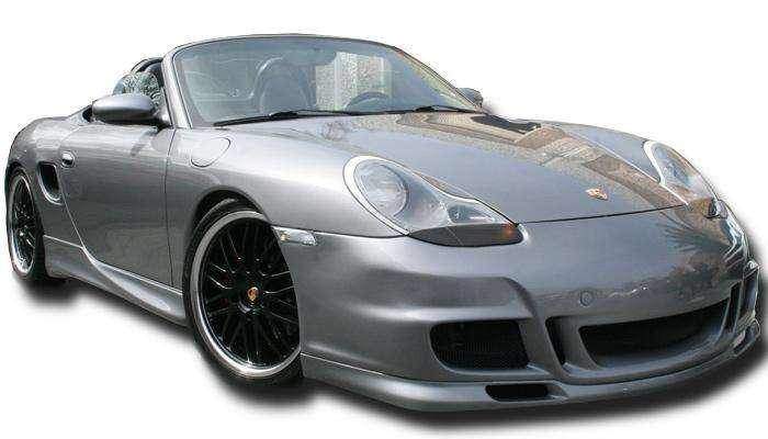 Carica immagine in Galleria Viewer, Paraurti Anteriore & Splitter Anteriore KBD GT 3 Look Style per Porsche 996 (99-01) / Boxster (97-04)