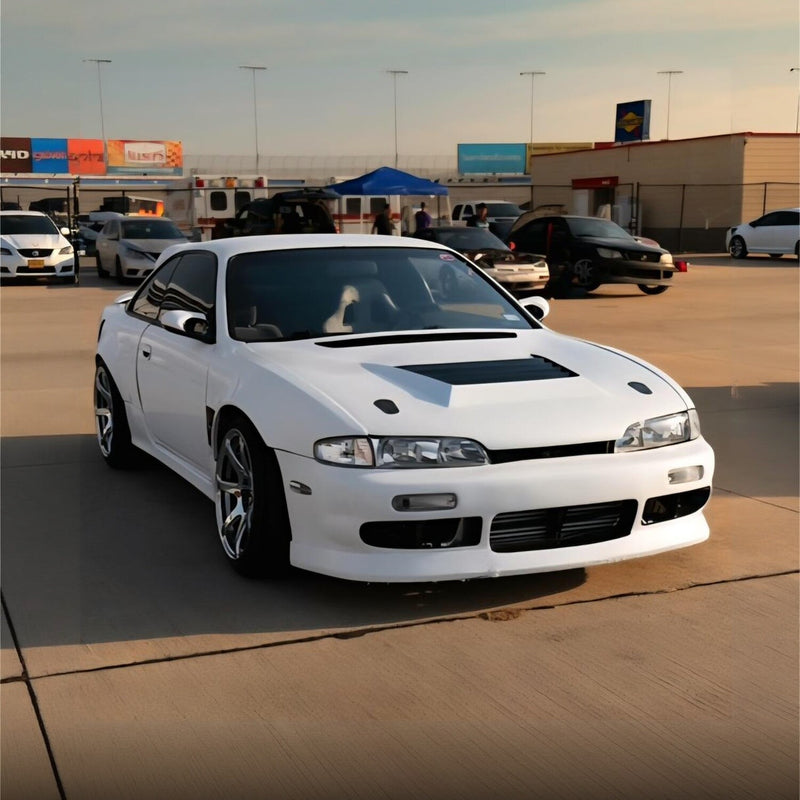 Carica immagine in Galleria Viewer, Paraurti Anteriore KBD Navan Style per Nissan 200SX S14 (95-96)