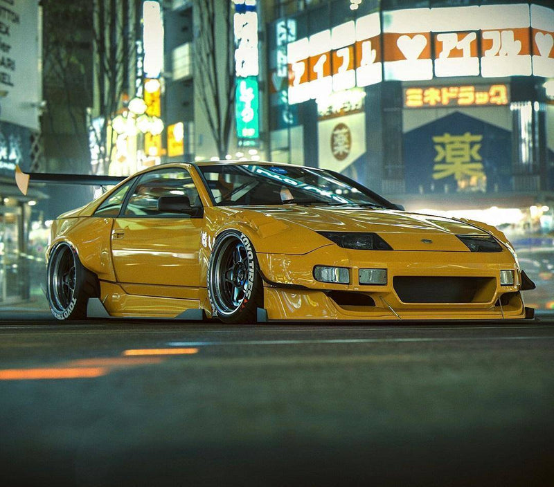 Carica immagine in Galleria Viewer, Minigonne KBD PMZ-K V2 per Nissan 300ZX Z32 2+2 (90-96)