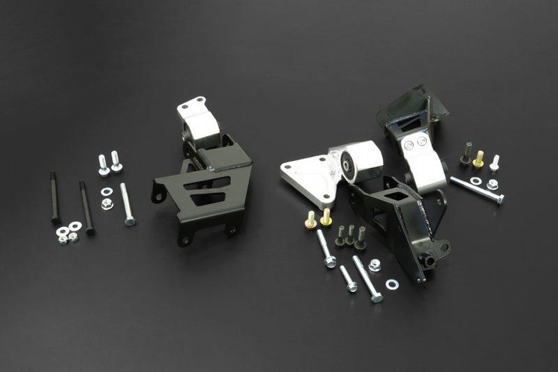 Carica immagine in Galleria Viewer, Kit Supporti Motore per Swap Serie K Hardrace con Cambio Accord in Honda Civic EG / EH / EJ