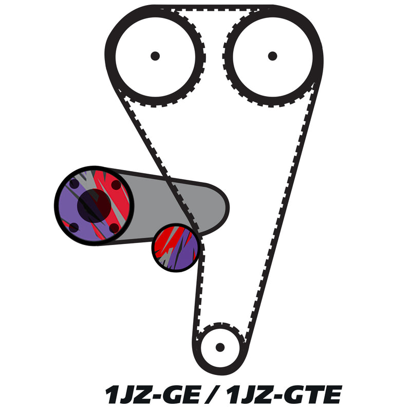 Carica immagine in Galleria Viewer, Kit Distribuzione per Motore Toyota 1JZ-G(T)E