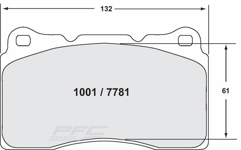 Carica immagine in Galleria Viewer, Pastiglie Freno Anteriori PFC 08 per Subaru Impreza WRX STI GH / GR / GV (07-14, Brembo)