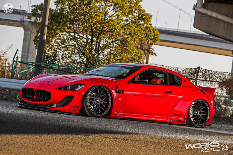 Carica immagine in Galleria Viewer, Kit Carrozzeria Liberty Walk LB Works per Maserati Gran Turismo MC Stradale