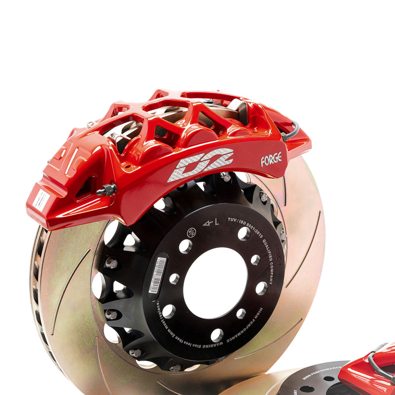 Carica immagine in Galleria Viewer, Kit Freni Maggiorati Posteriori D2 Racing: da 4 a 8 Pistoncini, da 330 a 421 mm