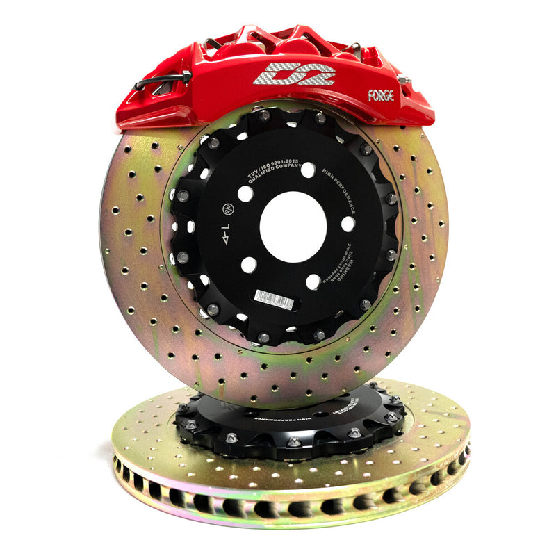 Carica immagine in Galleria Viewer, Kit Freni Maggiorati Anteriori + Posteriori D2 Racing per Mercedes A45 AMG