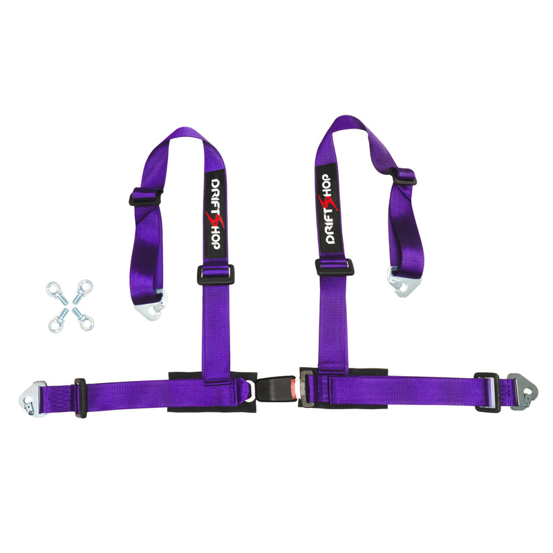 Carica immagine in Galleria Viewer, Cinture 4 Punti 2" DS - Viola - Omologate Stradali