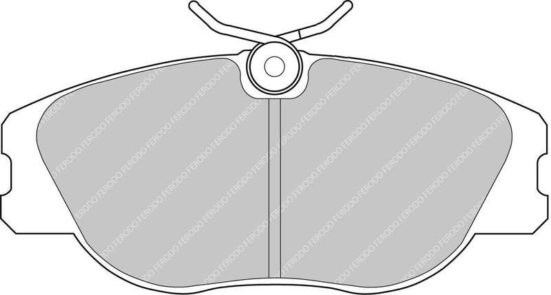 Carica immagine in Galleria Viewer, Pastiglie Freno Anteriori Ferodo FCP565W DS1.11 per Alfa Romeo 164, 155, Spider, GTV / Fiat Coupe Turbo / Lancia Delta Integrale Turbo