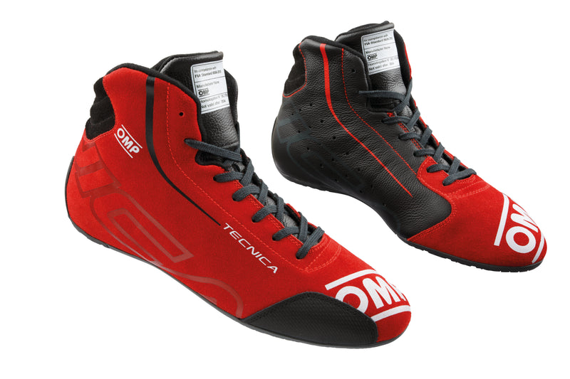 Carica immagine in Galleria Viewer, Scarpe OMP Tecnica - Nero / Rosso (FIA)