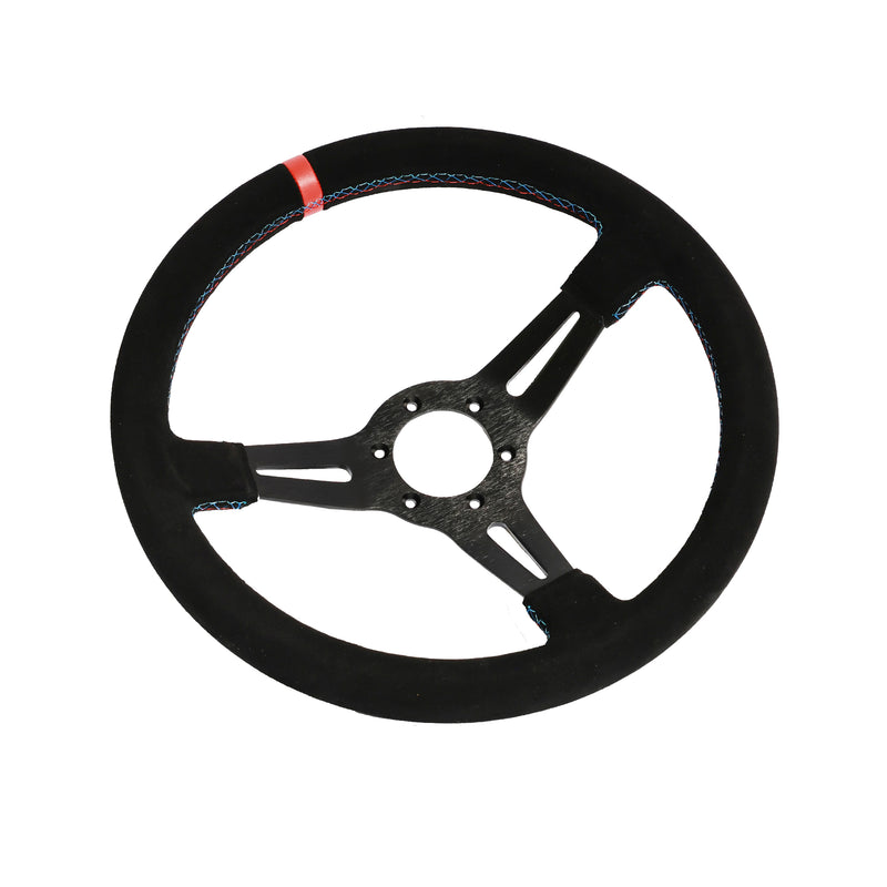 Carica immagine in Galleria Viewer, Volante a Calice (70 mm), Edizione "M Power", Scamosciato Nero