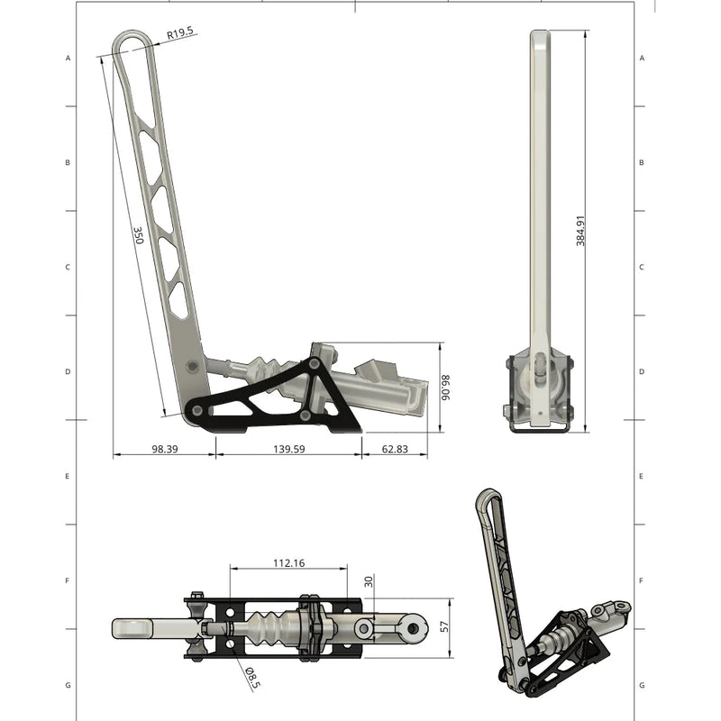 Carica immagine in Galleria Viewer, Kit Freno a Mano Idraulico NP Parts