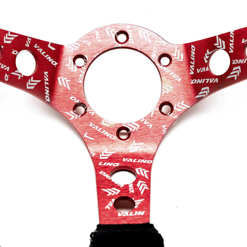 Carica immagine in Galleria Viewer, Volante Valino Nero, Razze Rosse, a Calice 73 mm