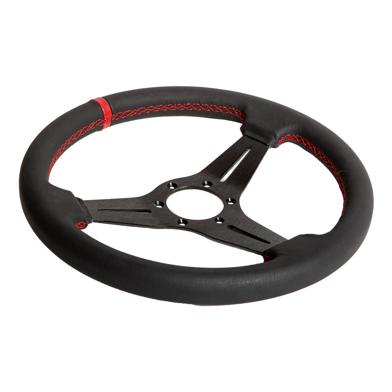 Carica immagine in Galleria Viewer, Volante Sim Racing, Pelle Nera
