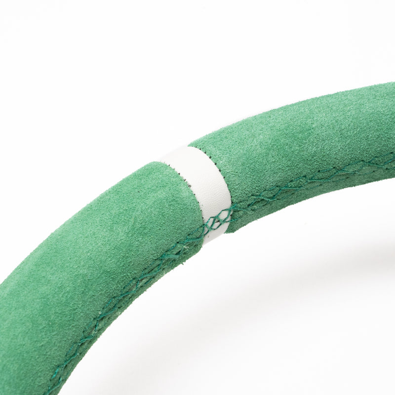 Carica immagine in Galleria Viewer, Volante a Calice (90 mm), Scamosciato Verde, Razze Nere