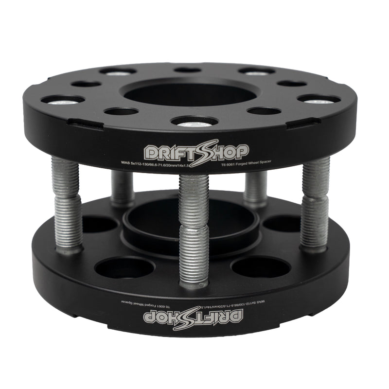 Carica immagine in Galleria Viewer, Adattatori Cambio Foratura da 5x112 a 5x130 - Spessore da 15 a 25 mm (66.6>71.6)