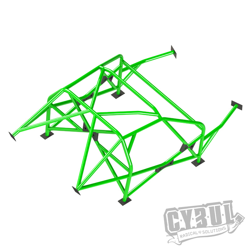 Carica immagine in Galleria Viewer, Roll Bar Multipunto da Saldare Cybul V5 per Nissan 200SX S14