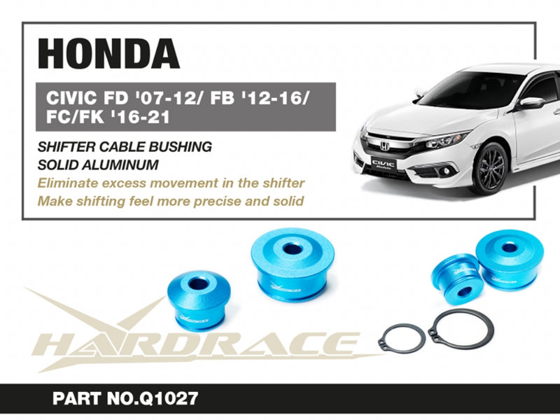 Carica immagine in Galleria Viewer, Silent Block Selettore Cambio Rigidi Hardrace per Honda Civic Type R FK2 (15-17)