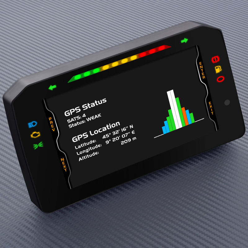 Carica immagine in Galleria Viewer, Display Data Logger AiM MX2E per Lotus Elise & Exige, S2 & S3