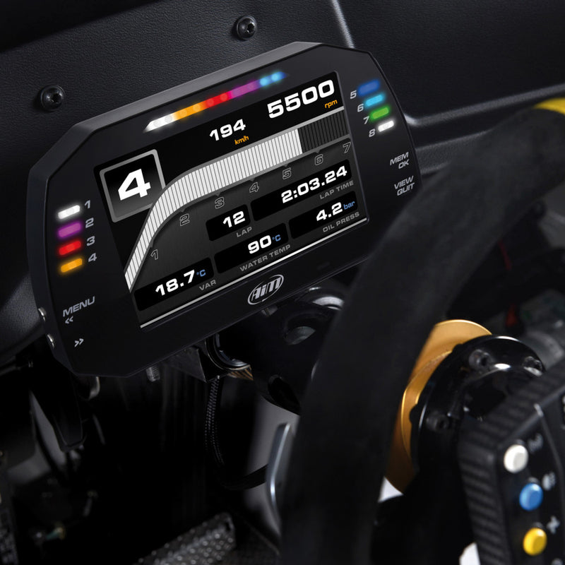 Carica immagine in Galleria Viewer, Display Data Logger AiM MXG con Modulo GPS