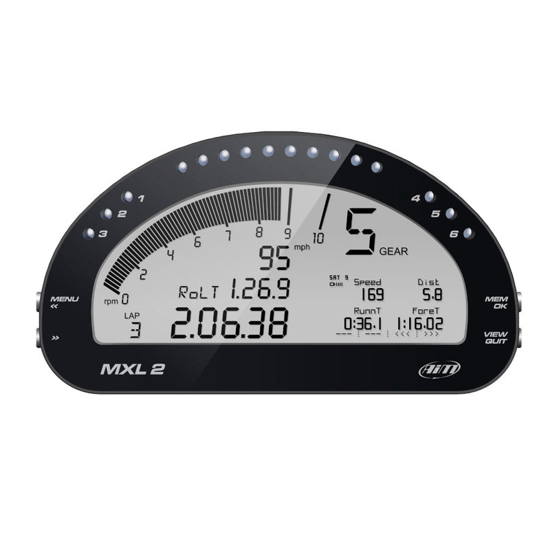 Carica immagine in Galleria Viewer, Display Data Logger AiM MXL 2 con Modulo GPS
