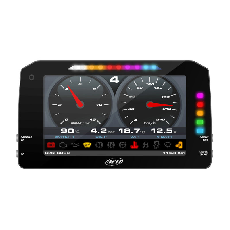 Carica immagine in Galleria Viewer, Display Data Logger AiM MXP con Modulo GPS
