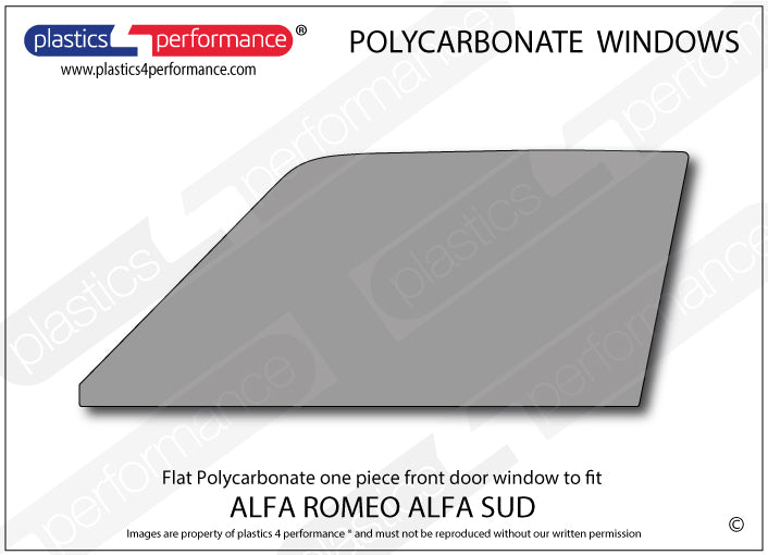 Carica immagine in Galleria Viewer, Vetri in Policarbonato per Alfa Romeo Alfasud