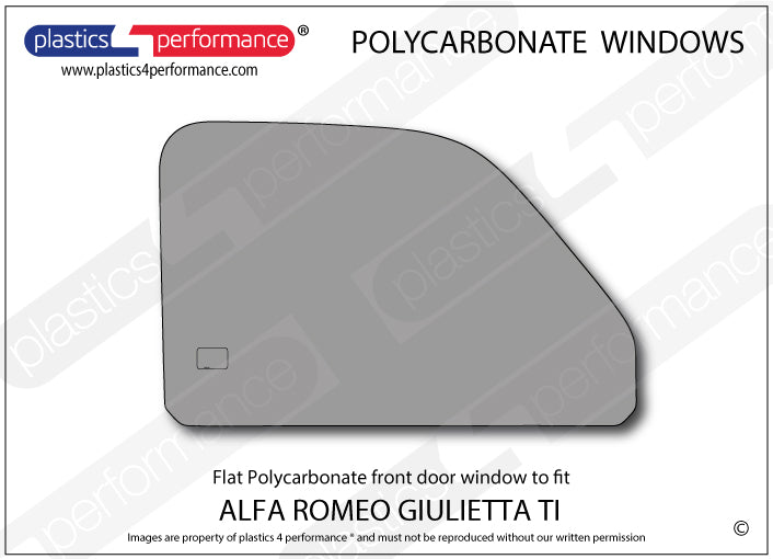 Carica immagine in Galleria Viewer, Vetri in Policarbonato per Alfa Romeo Giulietta Ti