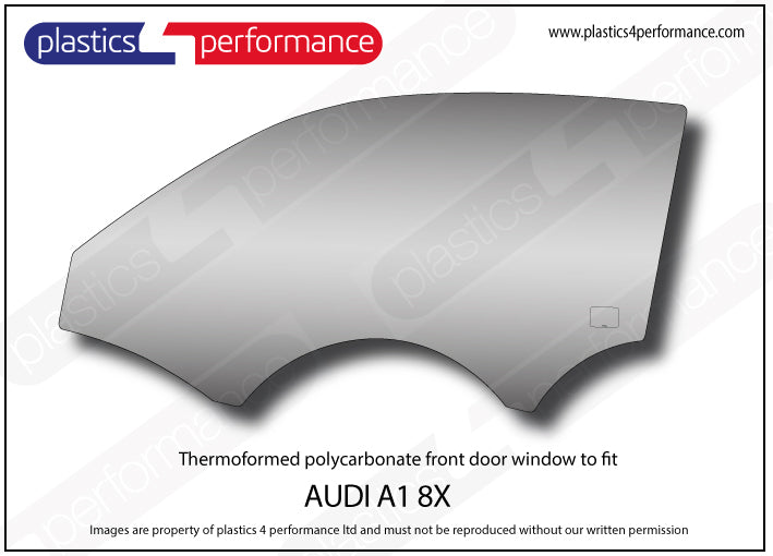 Carica immagine in Galleria Viewer, Vetri in Policarbonato per Audi A1 8X 3 Porte