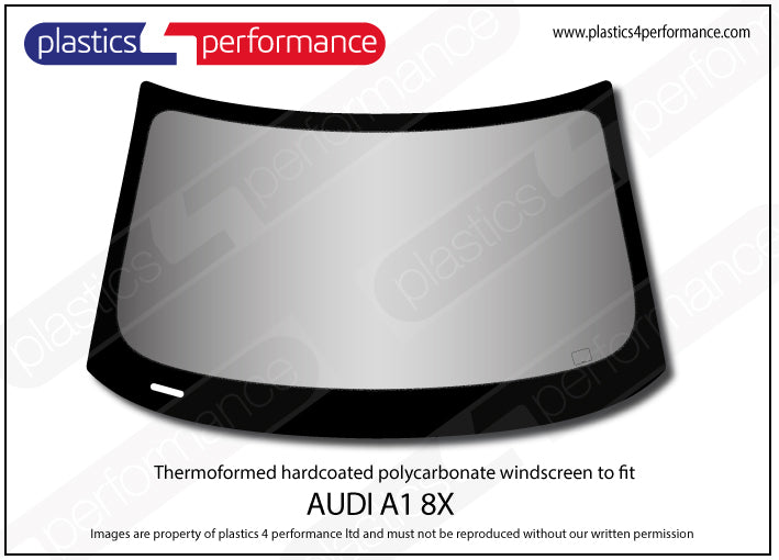 Carica immagine in Galleria Viewer, Vetri in Policarbonato per Audi A1 8X 3 Porte