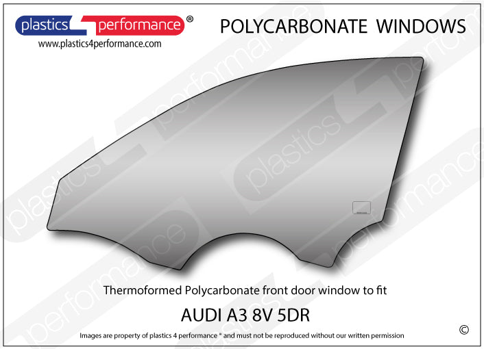 Carica immagine in Galleria Viewer, Vetri in Policarbonato per Audi S3 / RS3 8V Sportback