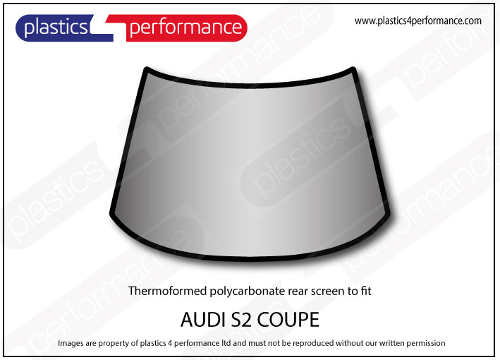 Carica immagine in Galleria Viewer, Vetri in Policarbonato per Audi S2 Coupé