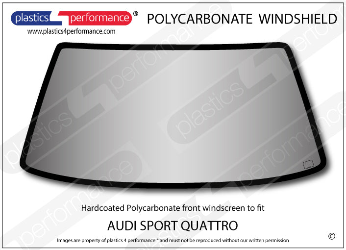 Carica immagine in Galleria Viewer, Vetri in Policarbonato per Audi Sport Quattro SWB
