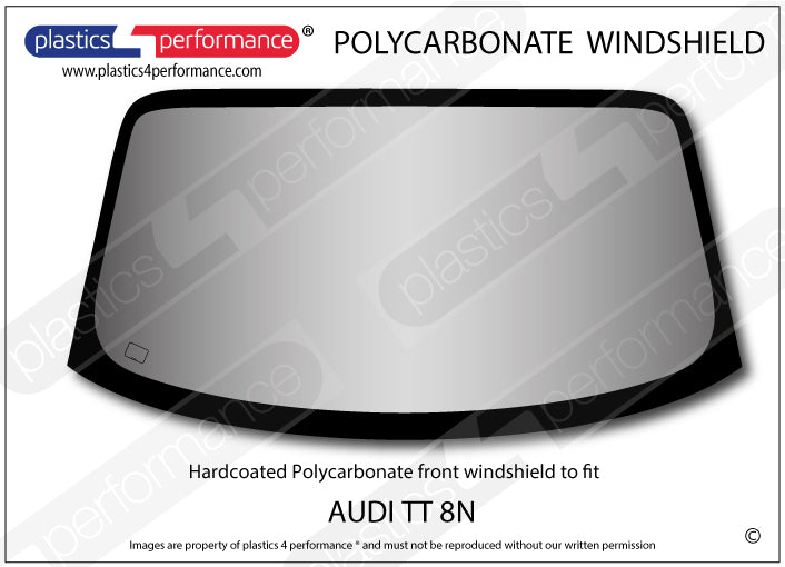 Carica immagine in Galleria Viewer, Vetri in Policarbonato per Audi TT 8N